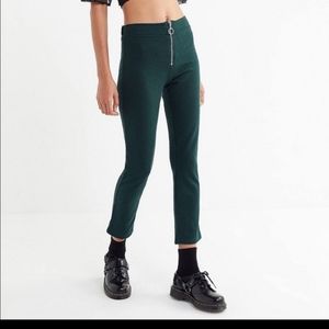 Black and Green houndstooth Pants